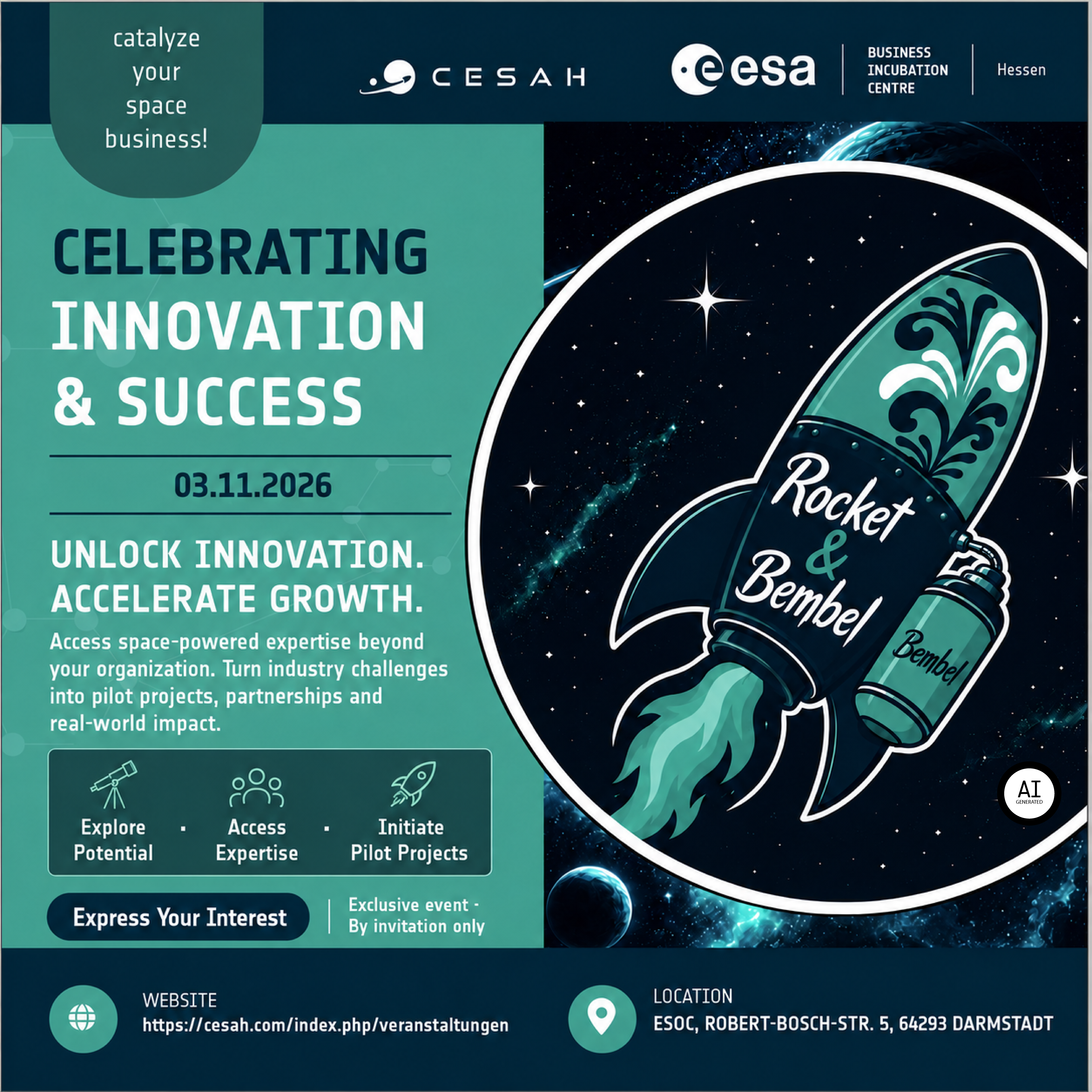 Rocket &amp; Bembel - Celebrating Innovation and Success 2026